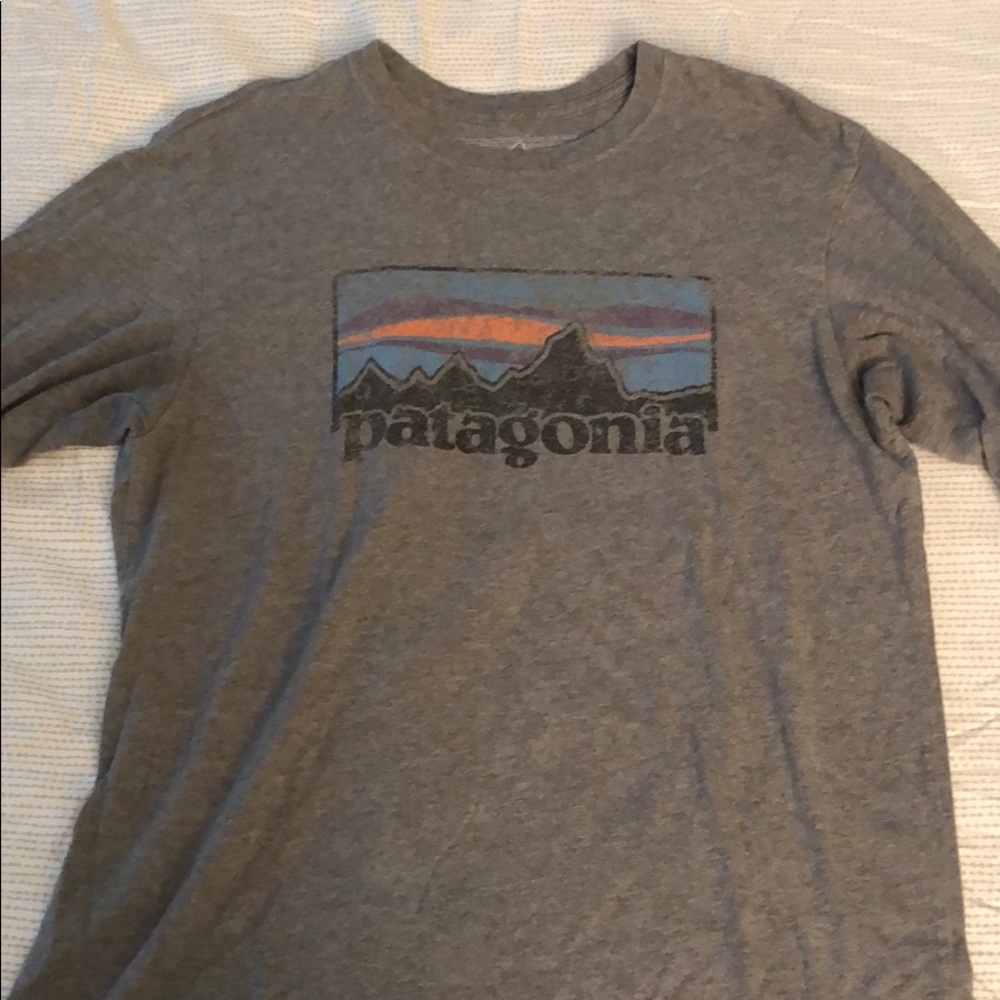 Long sleeve gray Patagonia